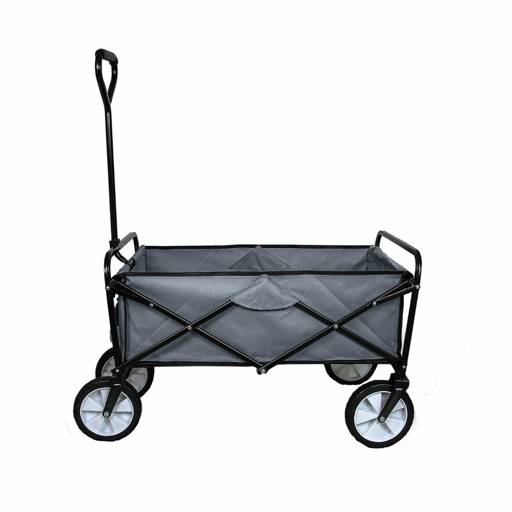 Chariot pliable de jardin – gris