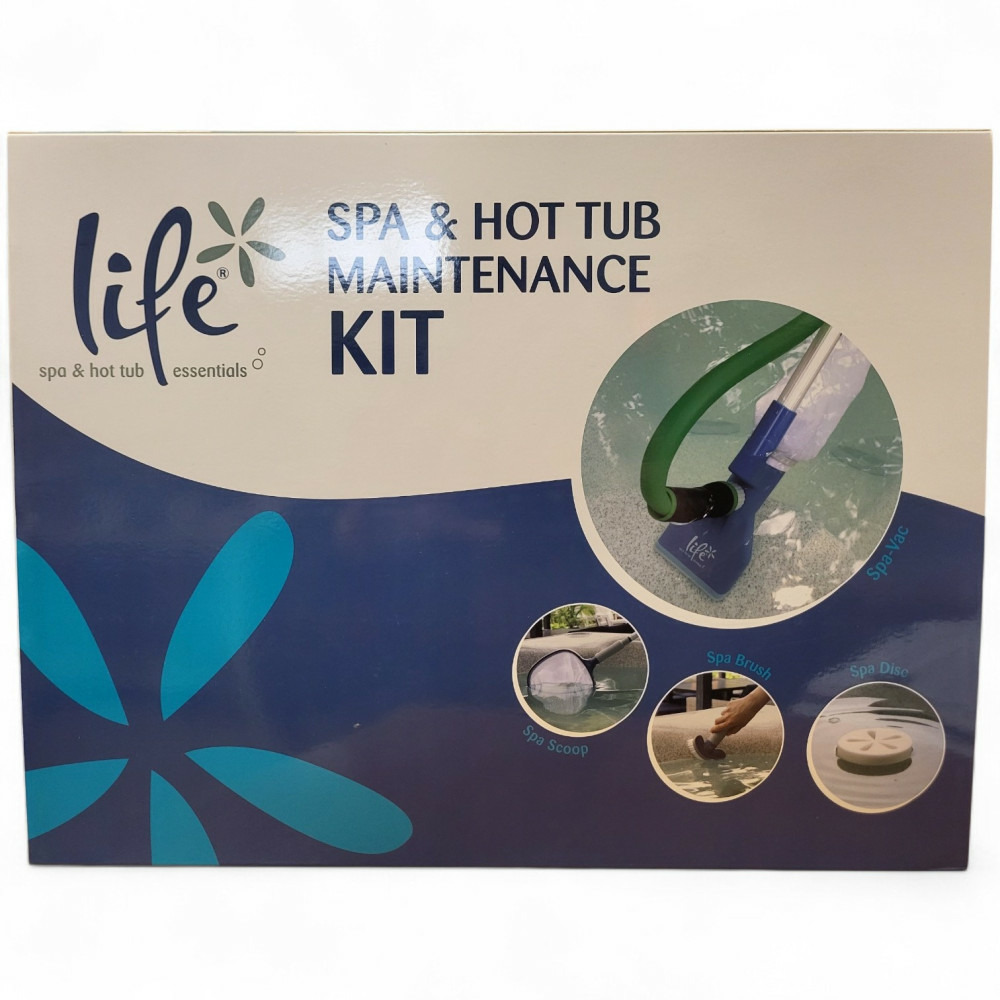 Kit entretien complet pour spa, épuisette , brosse