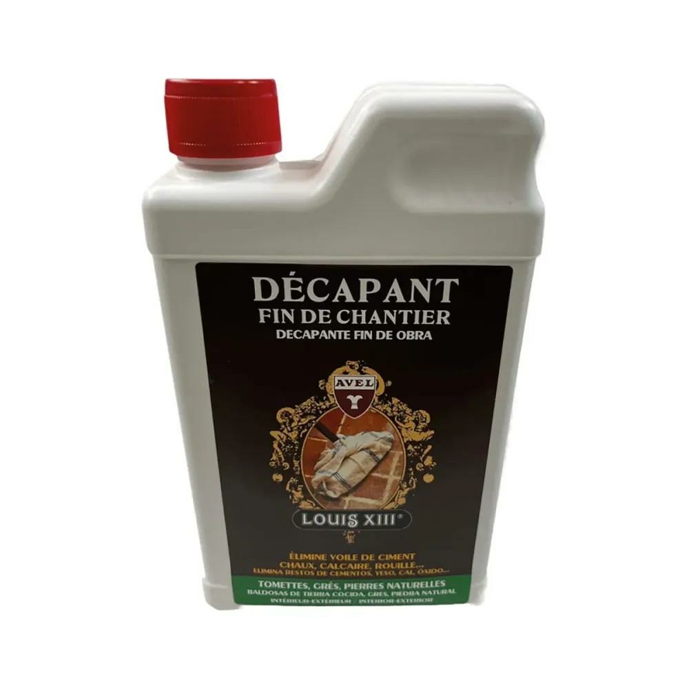 Décapant fin de chantier 1l - avel - sans acide chlorhydrique