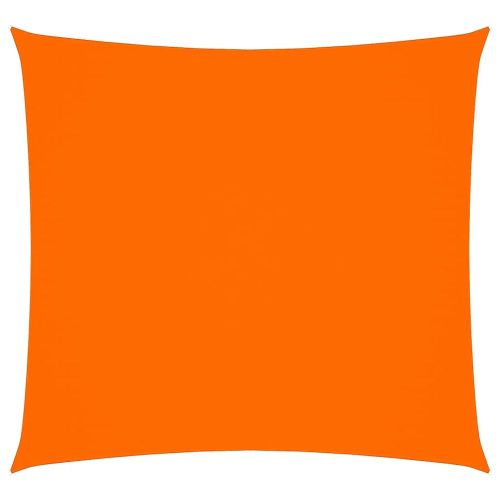 Voile de parasol tissu oxford carré 3x3 m orange