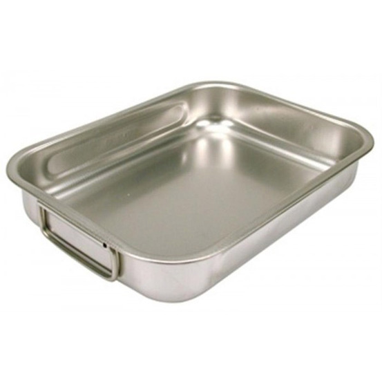 Plat à four inox 40x28cm - 10183