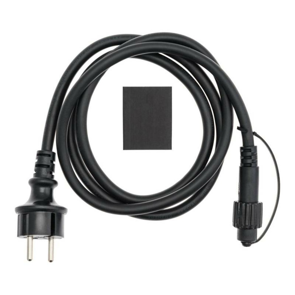 Câble d'alimentation noir 1. 5m pour guirlande guinguette ip44 230v lotti