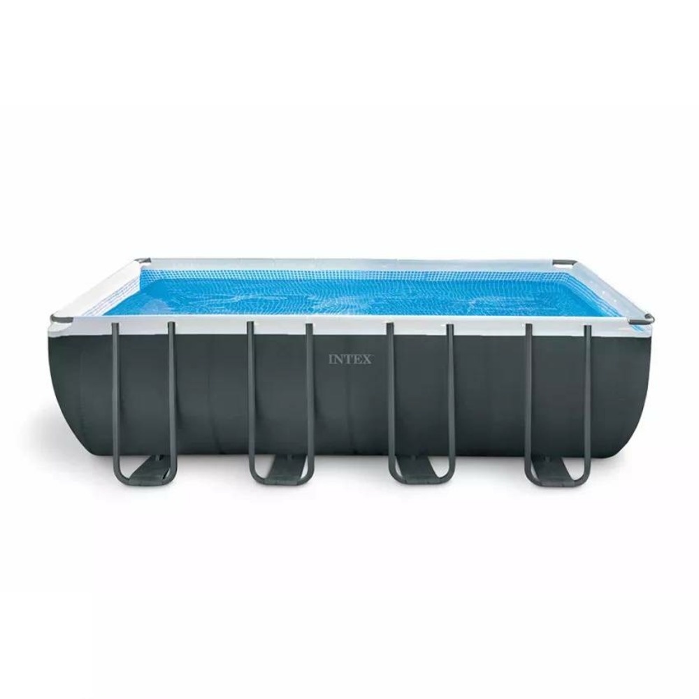 Piscine hors-sol rectangulaire autoportante 549x274x132 intex nido