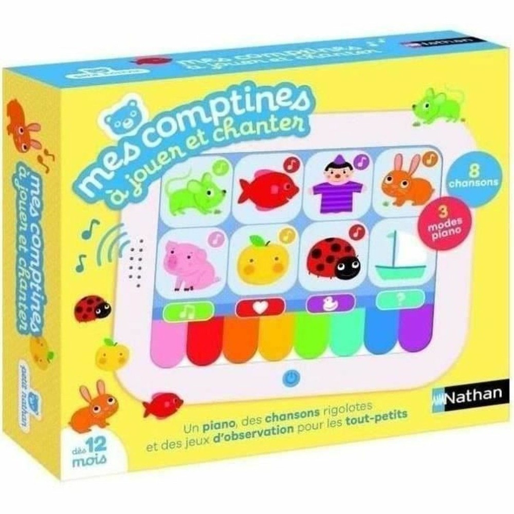 Jeu interactif mes 8 comptines à jouer et à chanter