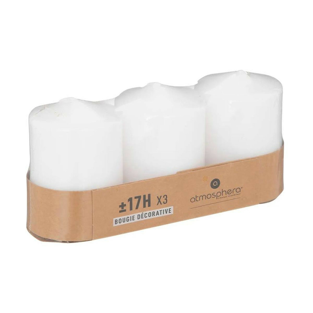 Lot de 3 bougies votives 