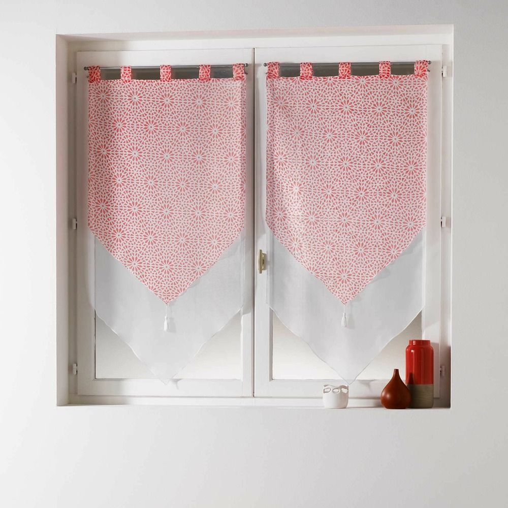 Paire pompon voile double collection tunis