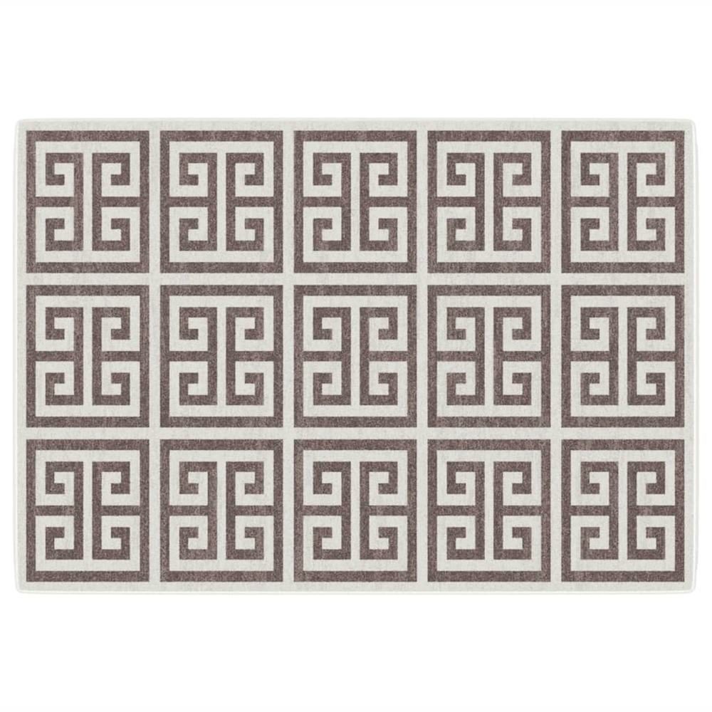 Tapis intérieur extérieur à poils courts 160x230cm antidérapant