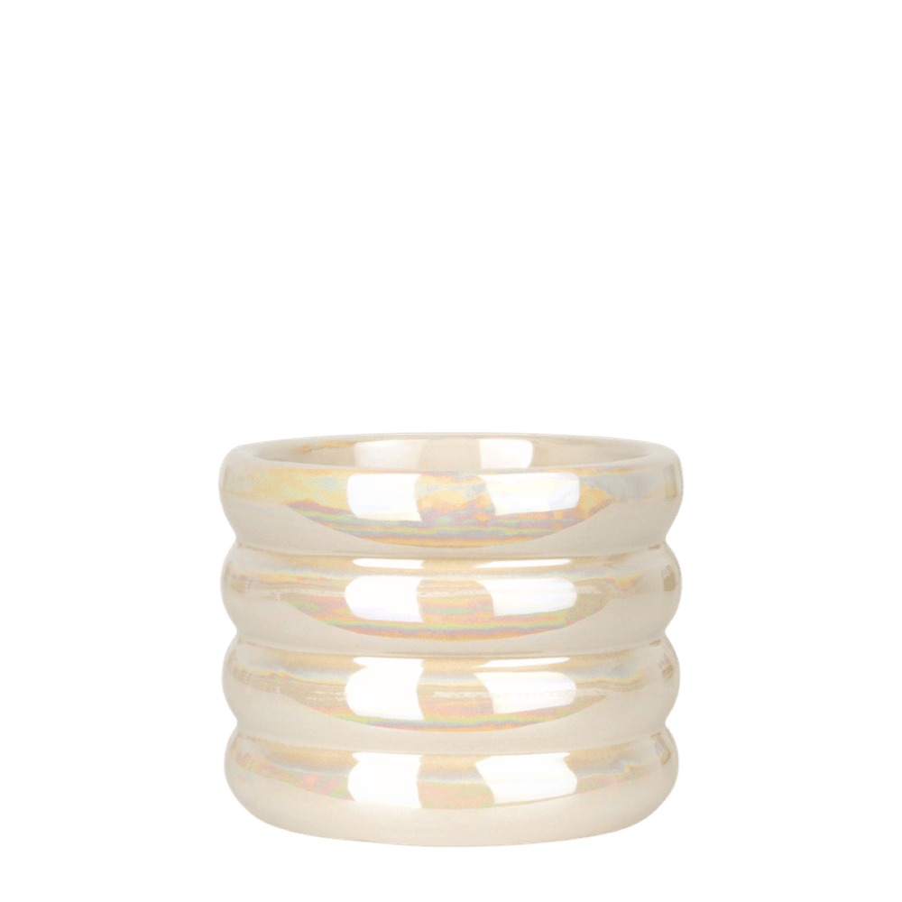 Cache-pot glow travertin - ø6 cm