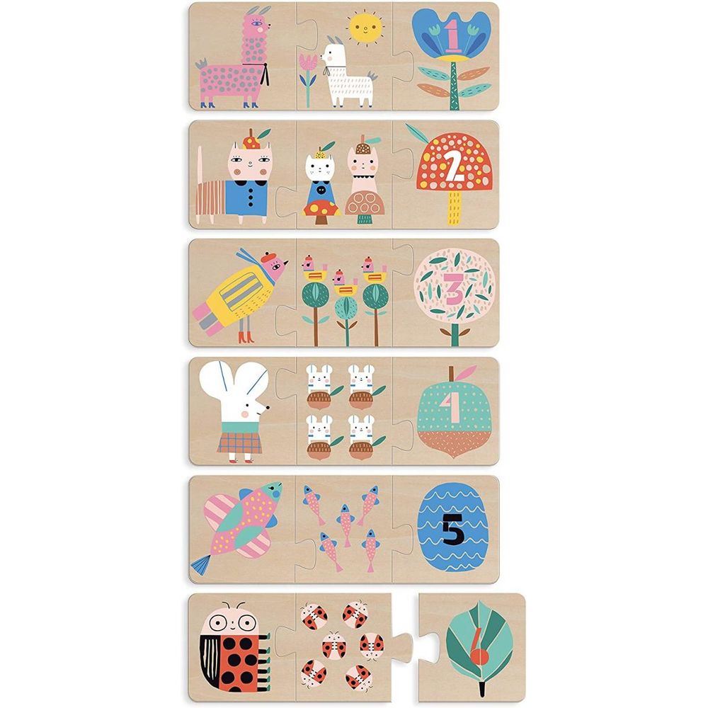 Puzzles trio maman bebe suzy ultman