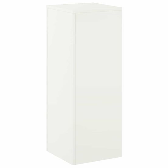 Support de plante blanc 30 x 30 x 80 cm acier