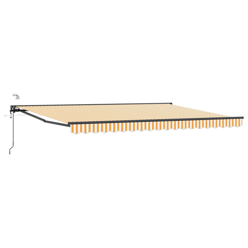 Auvent rétractable électrique 5 × 3,5 m
