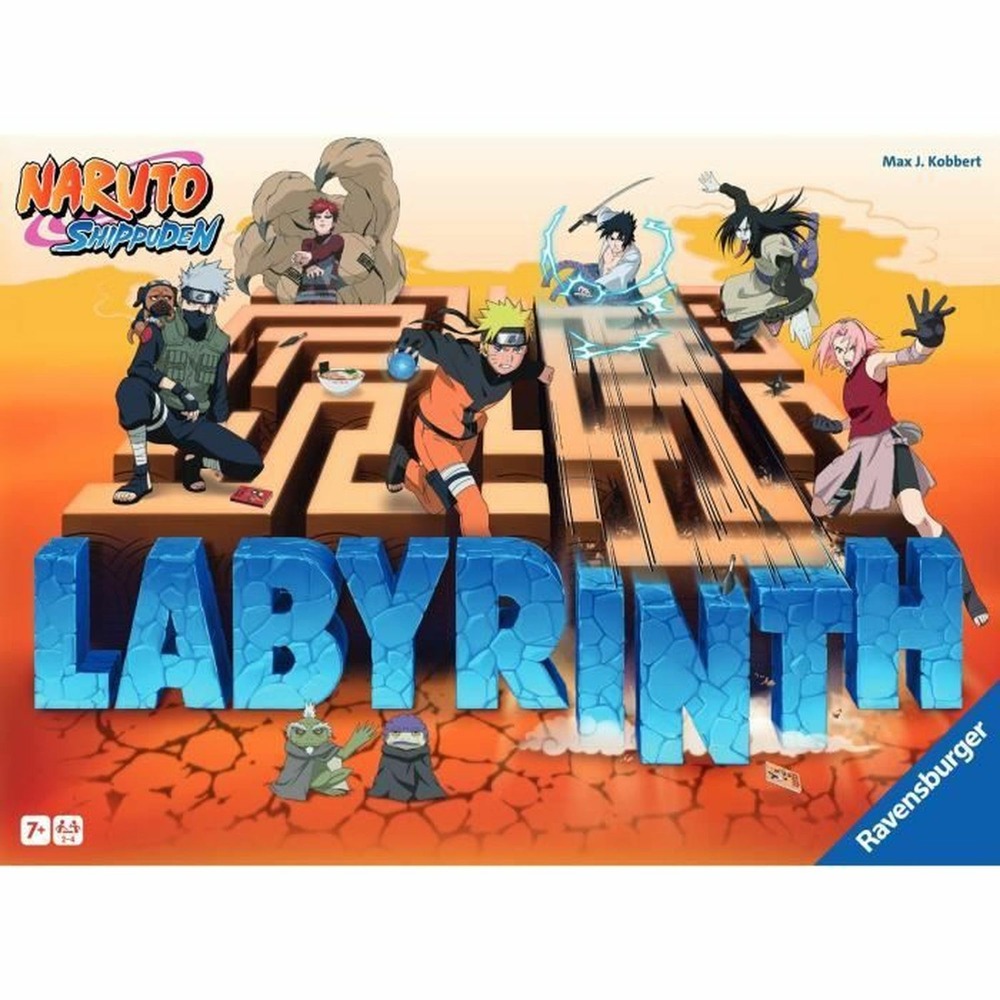 Labyrinthe naruto - jeux de société - naruto shippuden ravensburger
