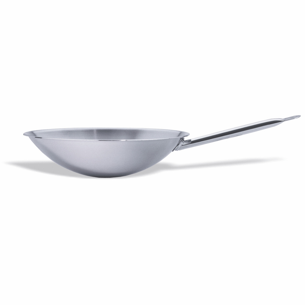 Wok à fond rond multi-métal 36 cm - pujadas
