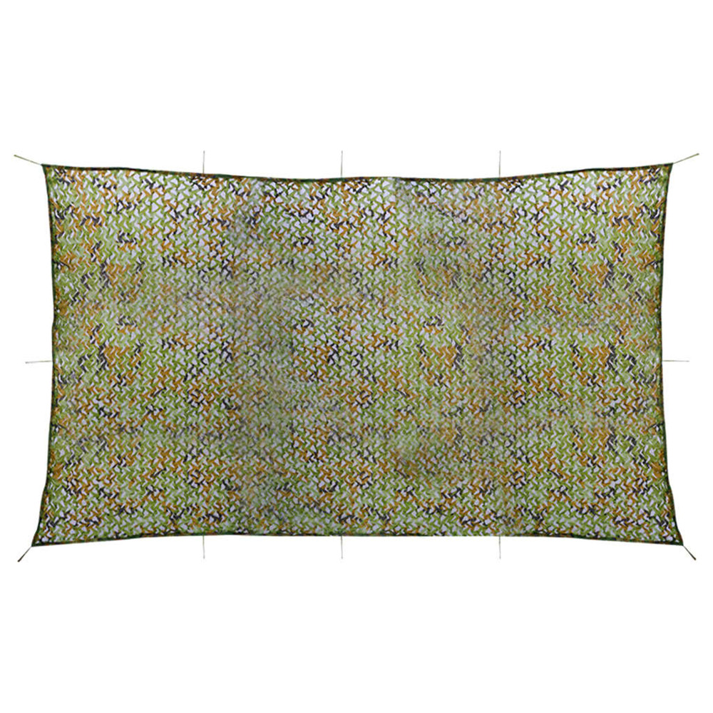 Filet de camouflage avec sac de rangement 3x7 m vert