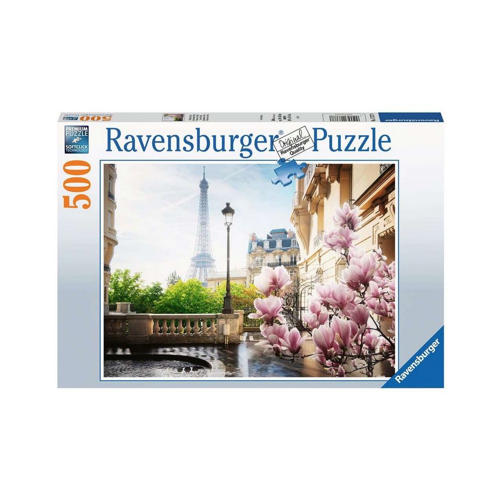 Puzzle le printemps à paris - 500 pièces