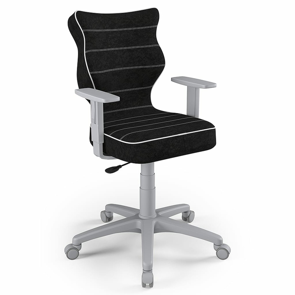 Chaise ergonomique pour enfants duo gray visto 01 noir
