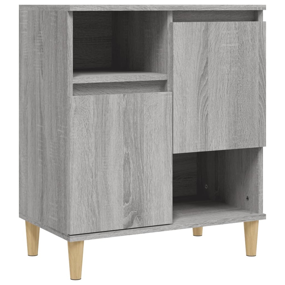Buffet bahut commode armoire meuble de rangement organisateur cuisine salle de séjour salon sonoma 60 x 35 x 70 cm bois d'ing