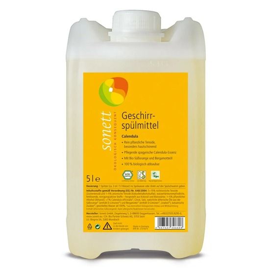 Liquide vaisselle calendula 5 litres, écologique, savon vaisselle