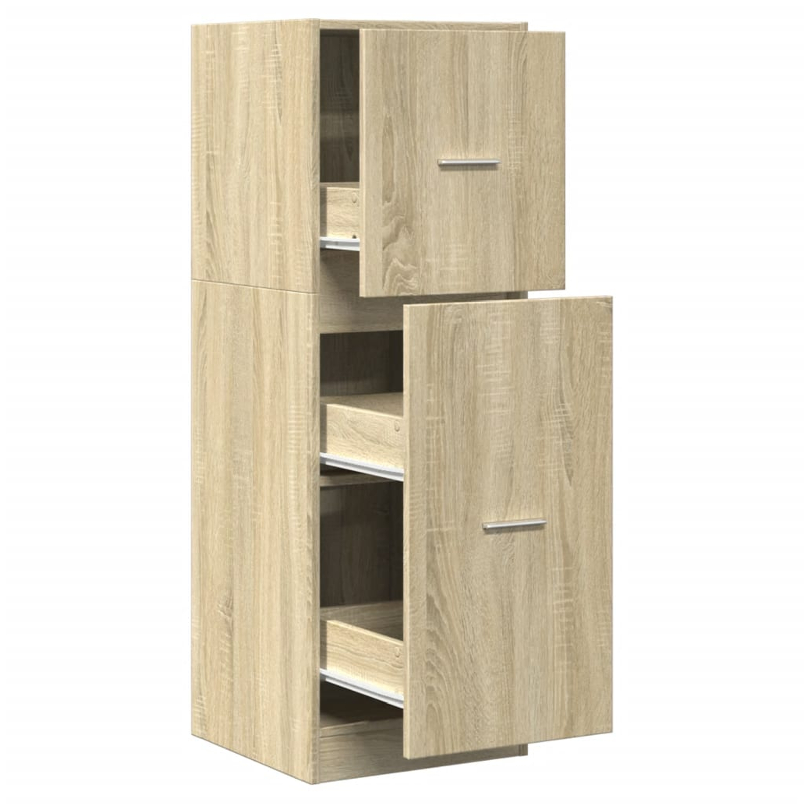 Armoire d'apothicaire chêne sonoma 40x41x118 cm bois ingénierie