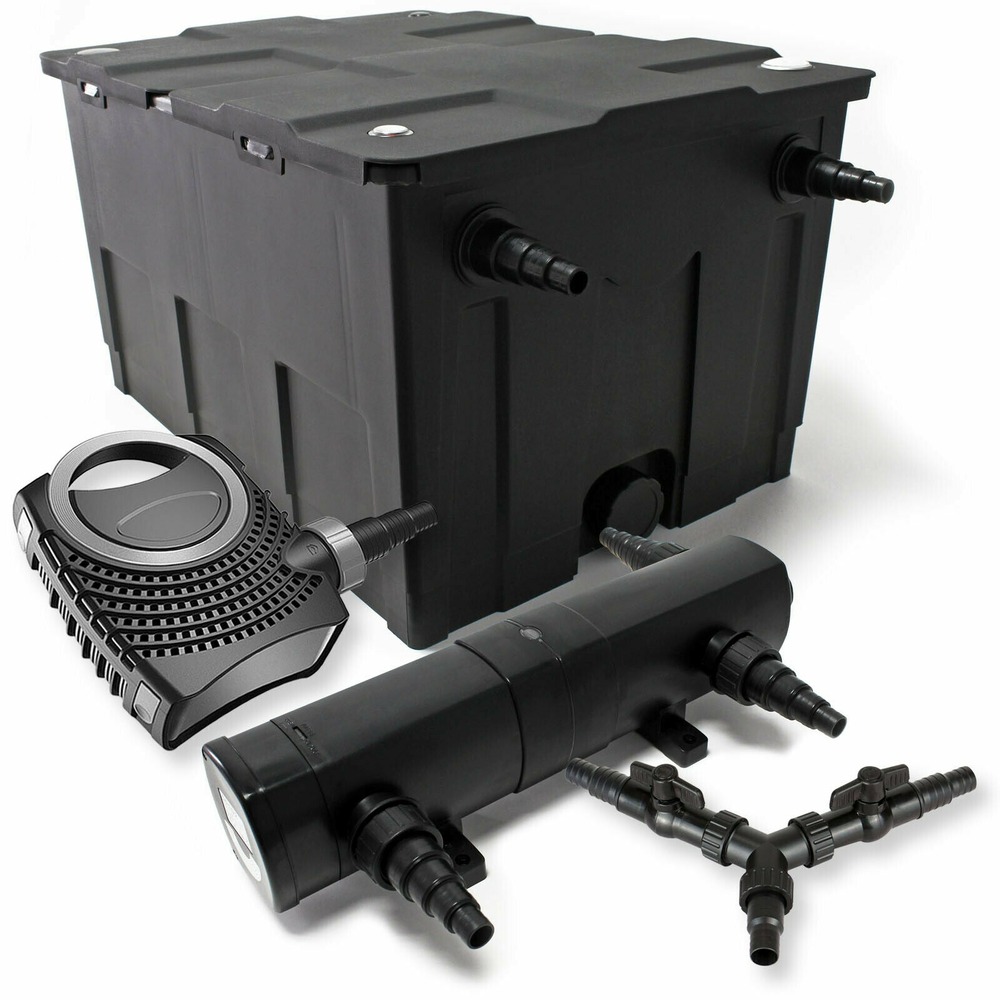 Kit filtration bassin 60000 litres 18 watts stérilisateur 80 watts pompe