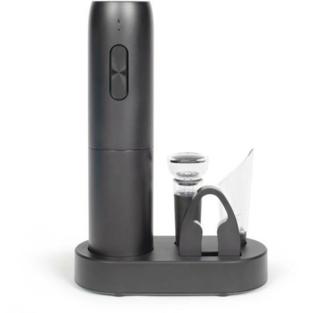 Set a vin électrique rechargeable - - gs159 - universel - 5 accessoires - fonctionne par pression - capacité 30 bouteill