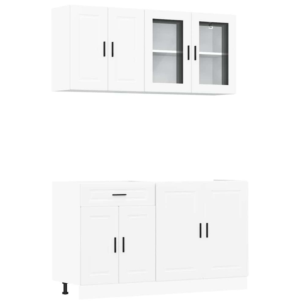 Ensemble de 4 meubles de cuisine 