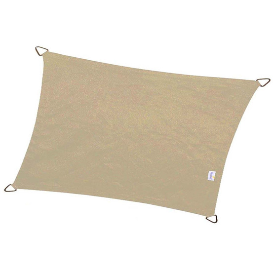 Voile d'ombrage rectangulaire 3 x 5 m coolfit sable