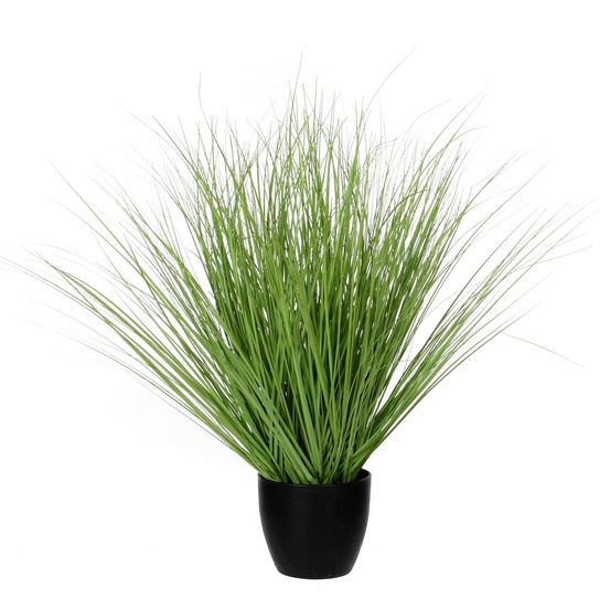Mica decorations plante artificielle herbe - h68 cm - vert