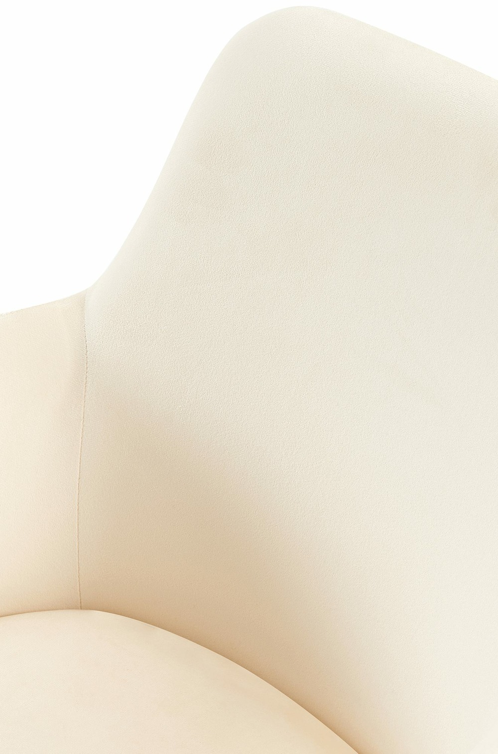 Chaise de salle à manger en velours olema