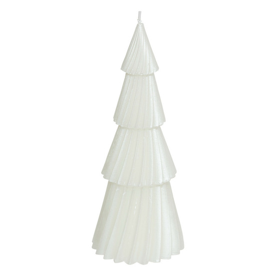 Bougie sapin de noël h 21 cm 350g