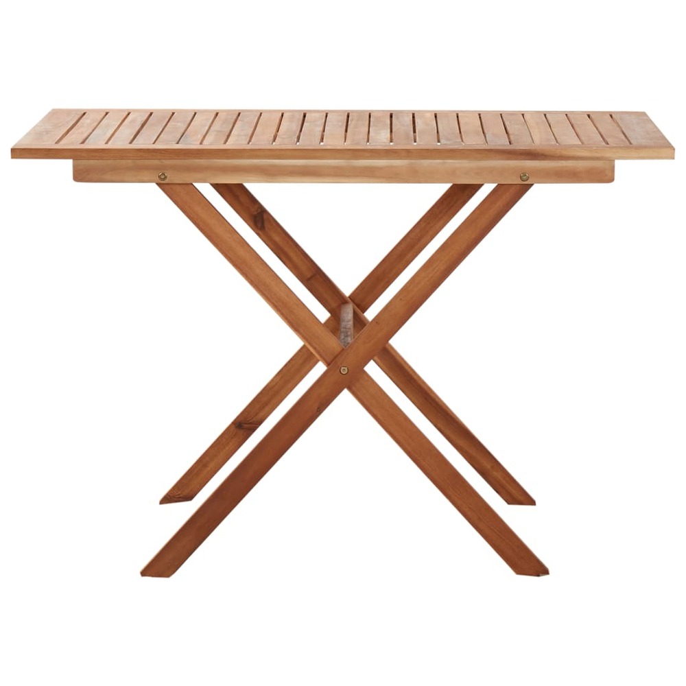 Table de jardin 110x67x74 cm bois d'acacia massif