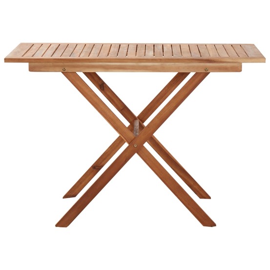 Table de jardin 110x67x74 cm bois d'acacia massif