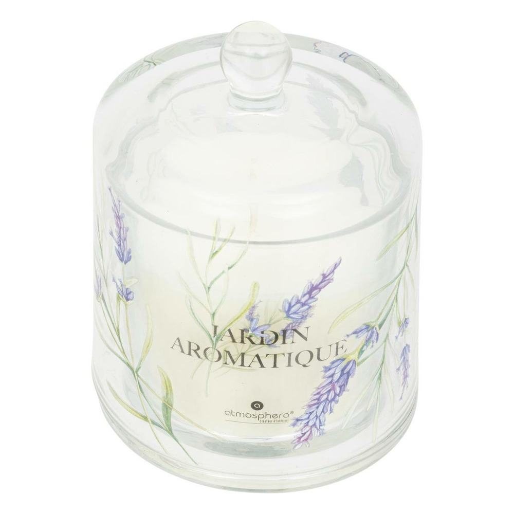 Bougie parfumée oudy 240g avec cloche verre patchouli