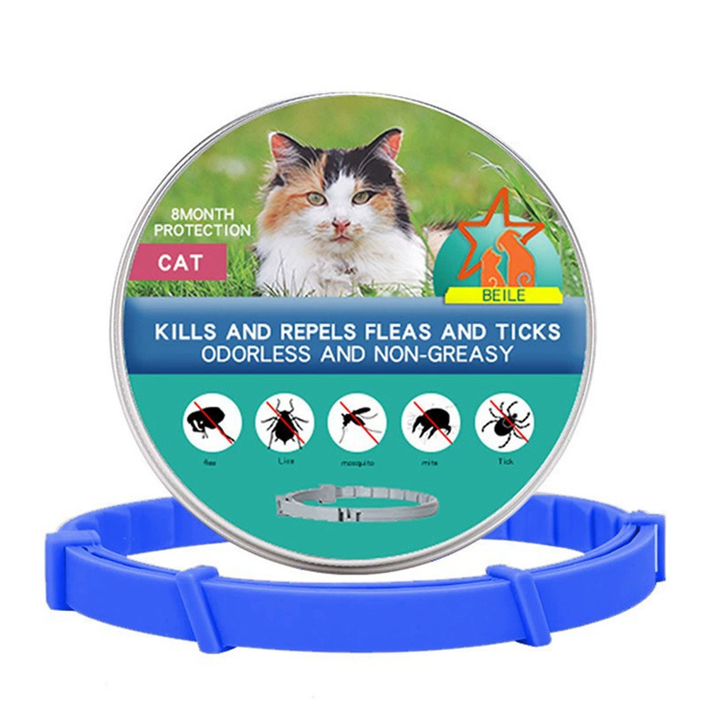 Collier anti-puces et anti-tiques dtopbuyage pour chats et chiens