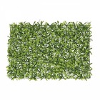 Mur végétal artificiel feuillage et fleurs 40cm