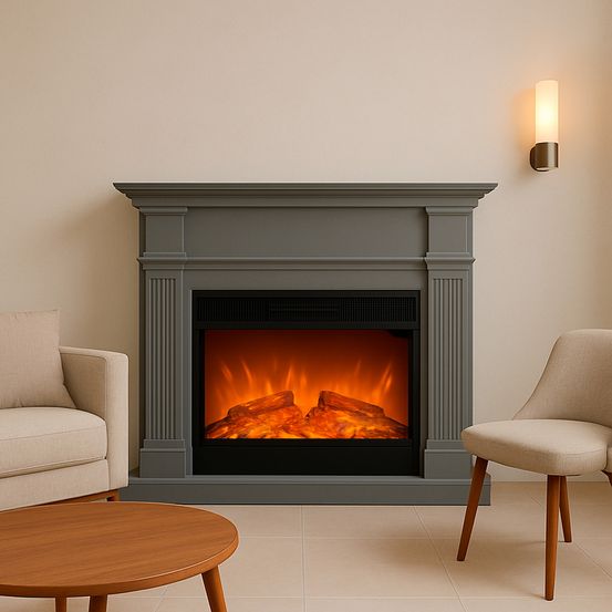Caminetto elettrico design elegante calore e stile acquista ora per un ambiente unico