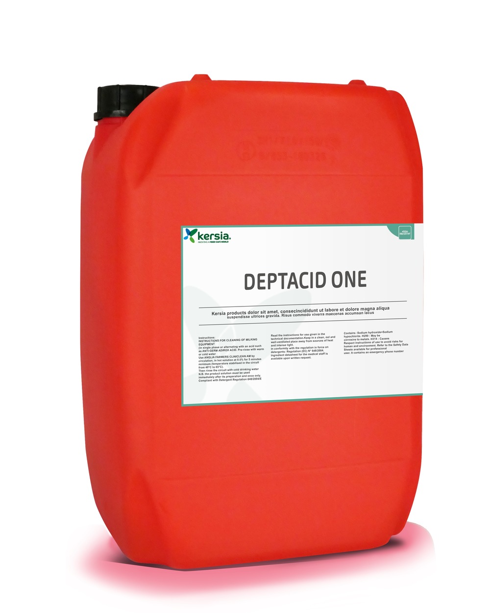 Détergent acide anti tartre bidon de 25kg - hypred groupe kersia