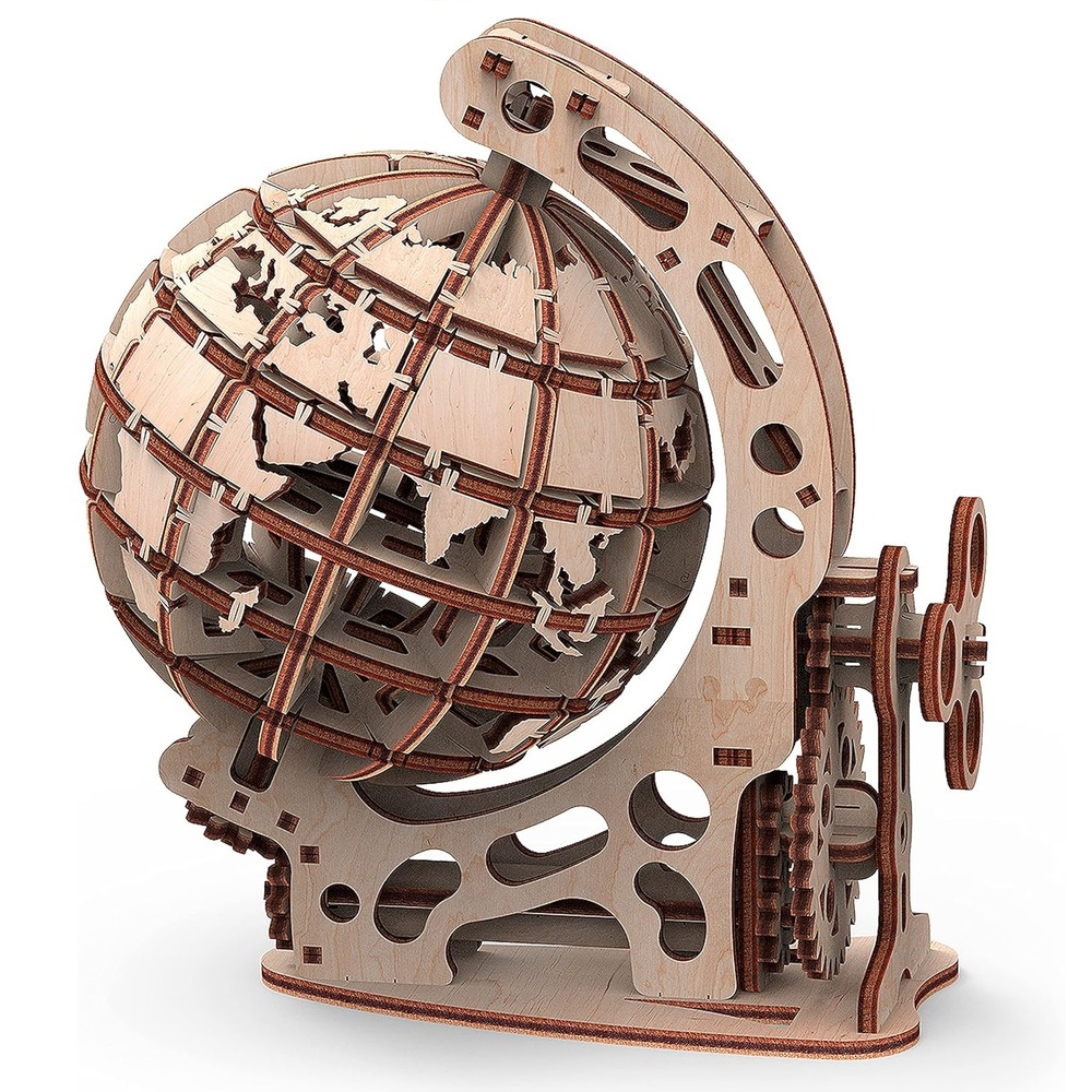Puzzle 3d globe mécanique s