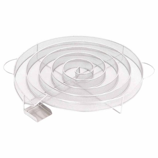 Générateur de fumée froide rond 33,5 cm acier inoxydable