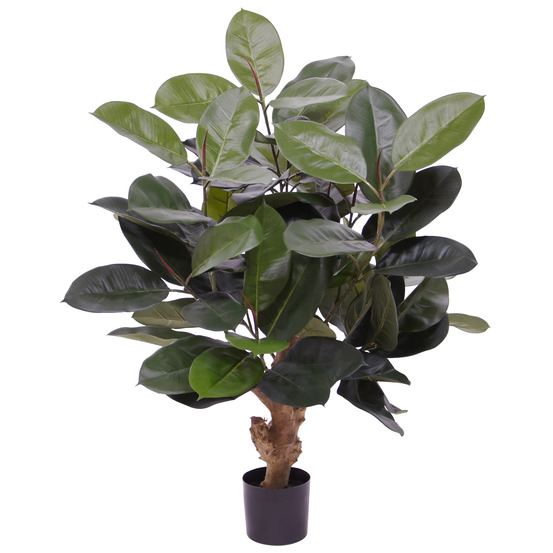 Elastica robusta plante artificiel 95cm vert