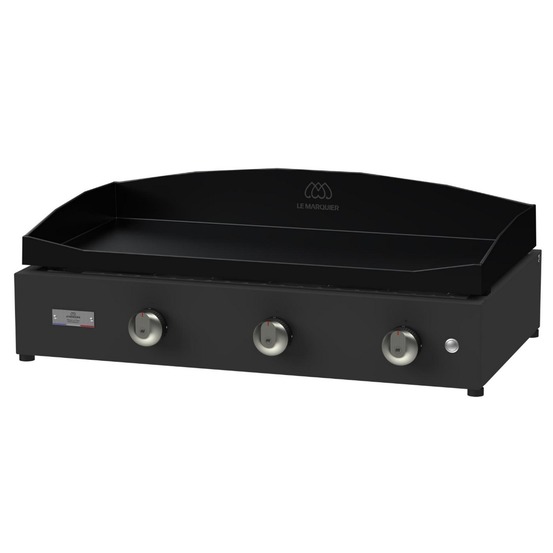 Plancha gaz 3 7200w fonte émaillée 75x40cm - plvp375e