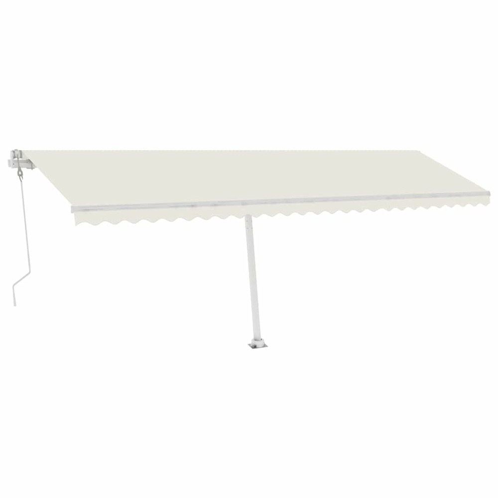 Auvent automatique avec capteur de vent et led 600x300 cm crème