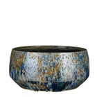 Mica decorations bols décoratifs harris - 32.5x32.5x15 cm - céramique - bleu