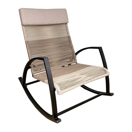 Fauteuil à bascule sophie - sable