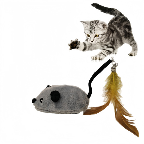 Jouet électronique souris pour chat