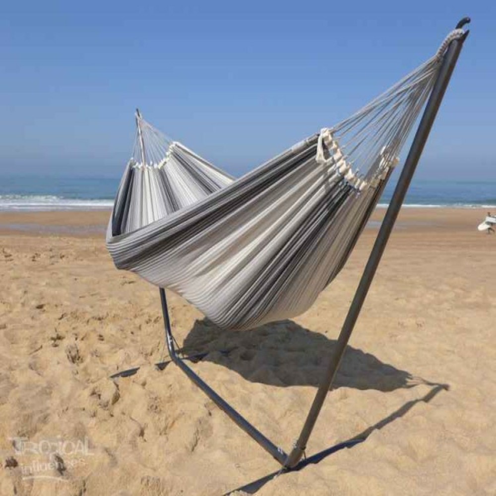 Hamac avec support inka xl 3 gris