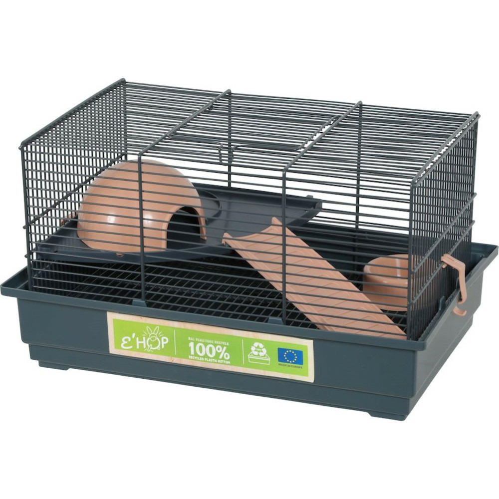 Cage 40 souris, 39 x 26 x hauteur 22 cm, rose pour souris