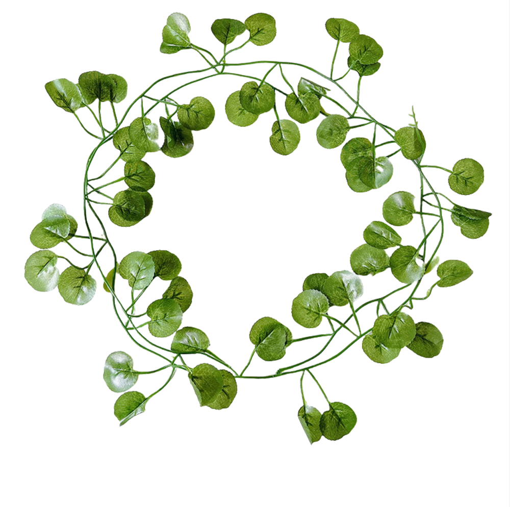 Branches de plantes artificielles, fleurs artificielles, vignes, 12 morceaux de feuilles de bégonia