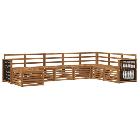 Ensemble de canapés d'extérieur 6 pc naturel
