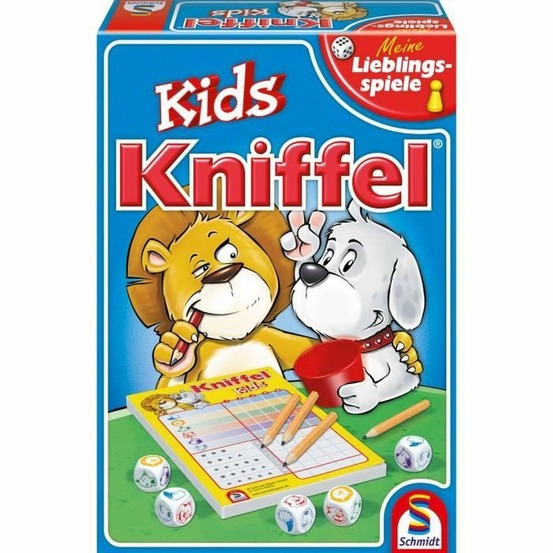Jeu de société kniffel kids - schmidt spiele - dés amusants
